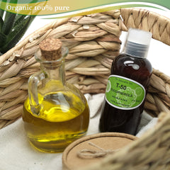 Tocopherols T-50 se mezcla con aceites base para enriquecer cremas