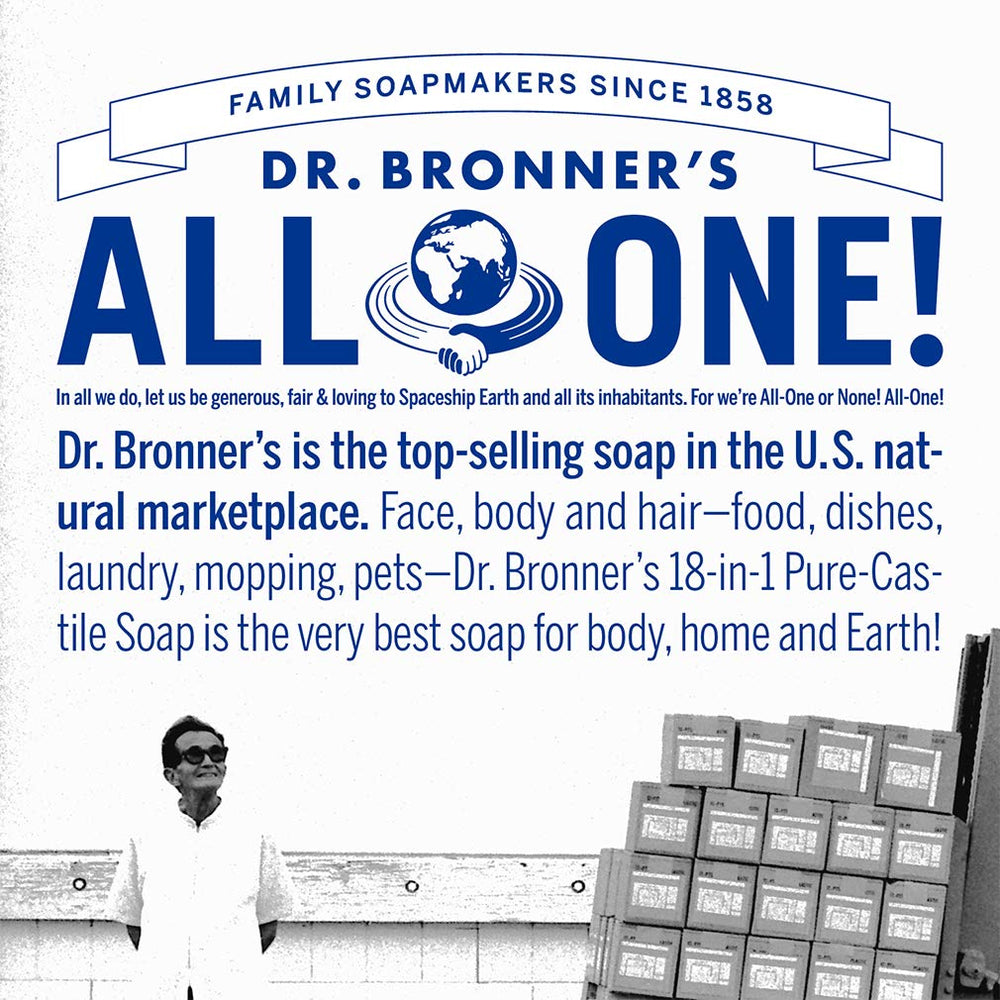 Envase posconsumo reciclado de Dr. Bronner's reduce residuos