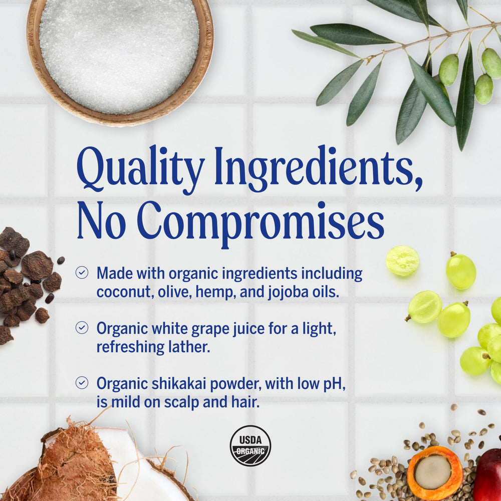 Dr. Bronner's jabón azúcar orgánico hierba limón, uso 4 en 1 para cabello y piel