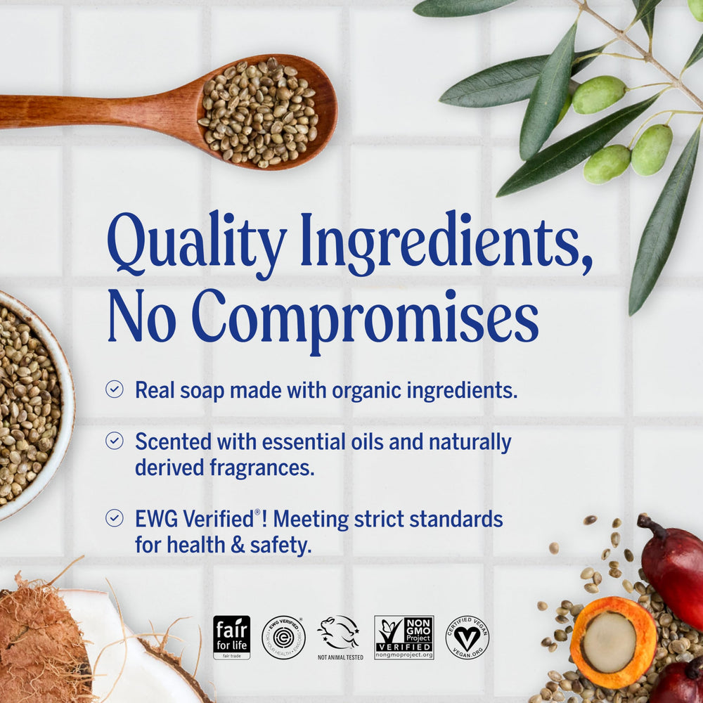 Dr. Bronner's Jabón Castile líquido Lavanda para cabello limpio.