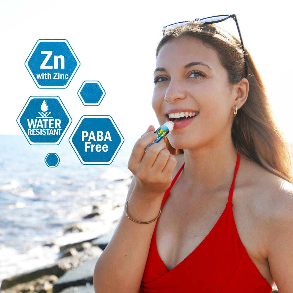 Dr. Dan's SPF30 bálsamo labial: vitamina E para hidratación antioxidante.