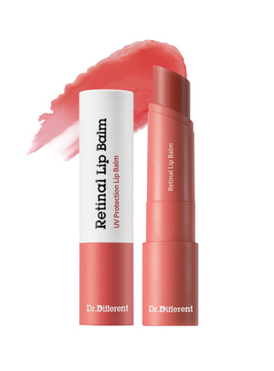 Dr.Different bálsamo labial retinal color, hidratación profunda para labios secos.