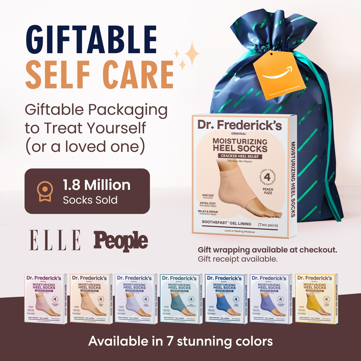 Regalo práctico para cuidado de pies en invierno, Dr. Frederick's Original.