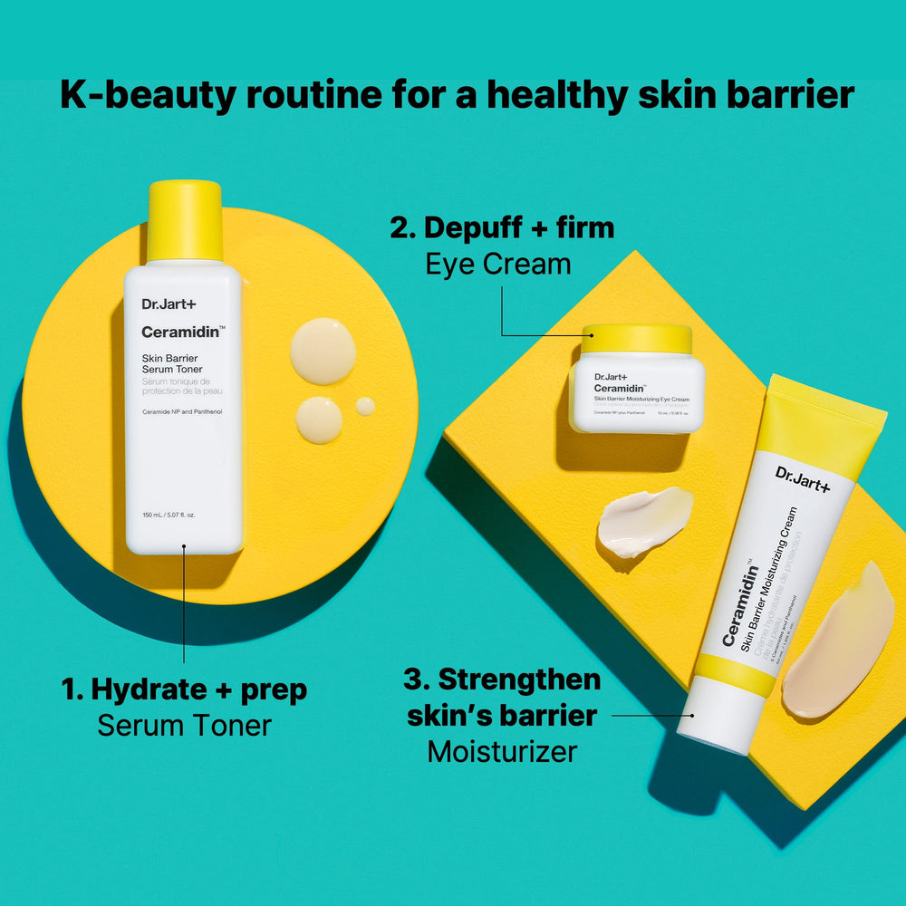 Dr.Jart+ Ceramidin: prueba dermatológica que respalda su tolerancia.