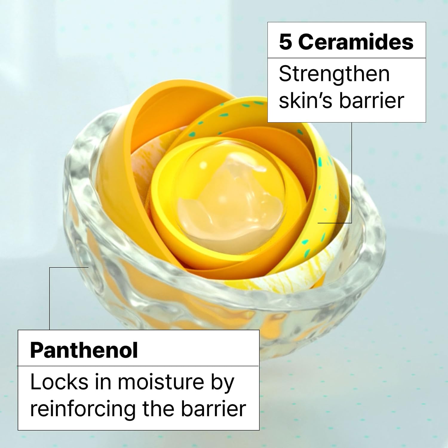 Dr.Jart+ Ceramidin: textura cremosa con absorción rápida para uso diario.