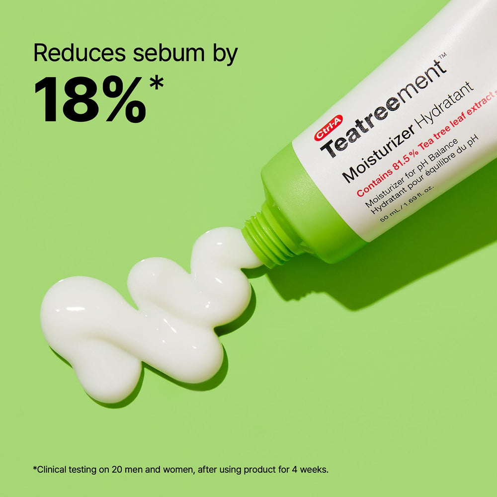 Dr.Jart+ Teatreement textura gel ligera para uso diario y sensación fresca.