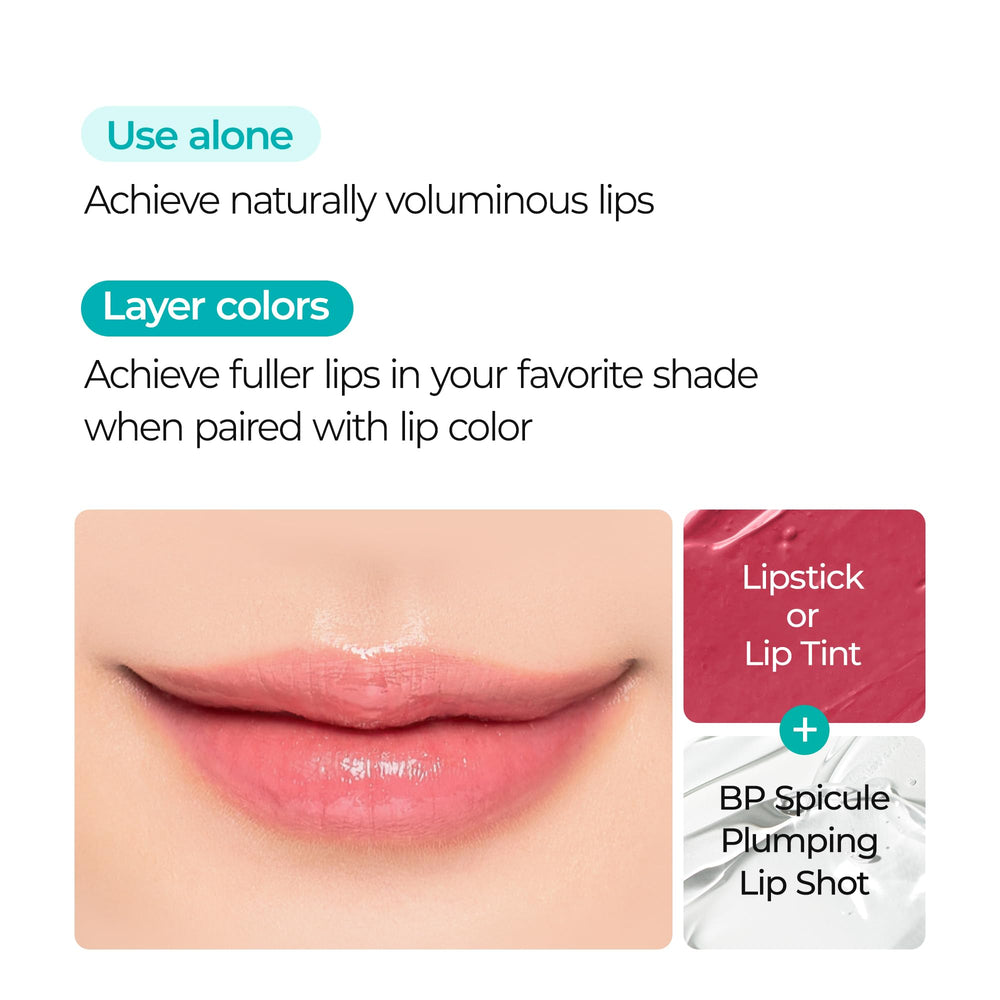 Dr.Melaxin BP Spicule Lip Shot, brillo sutil que realza el contorno de los labios.