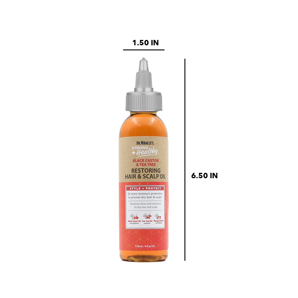 Dr. Miracle's Aplicación: masajes en la raíz para cabello nutrido.