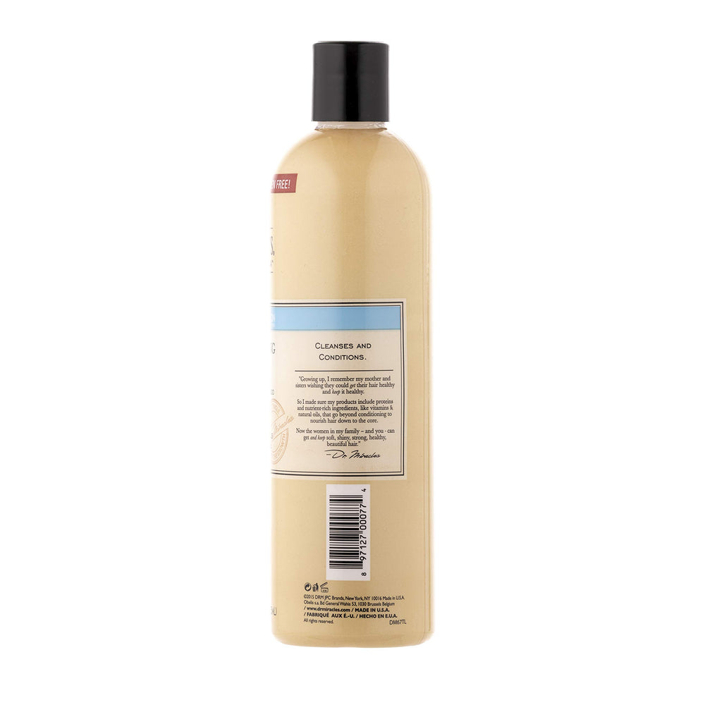 Textura cremosa de Dr. Miracle's Champú Acondicionador para uso diario.