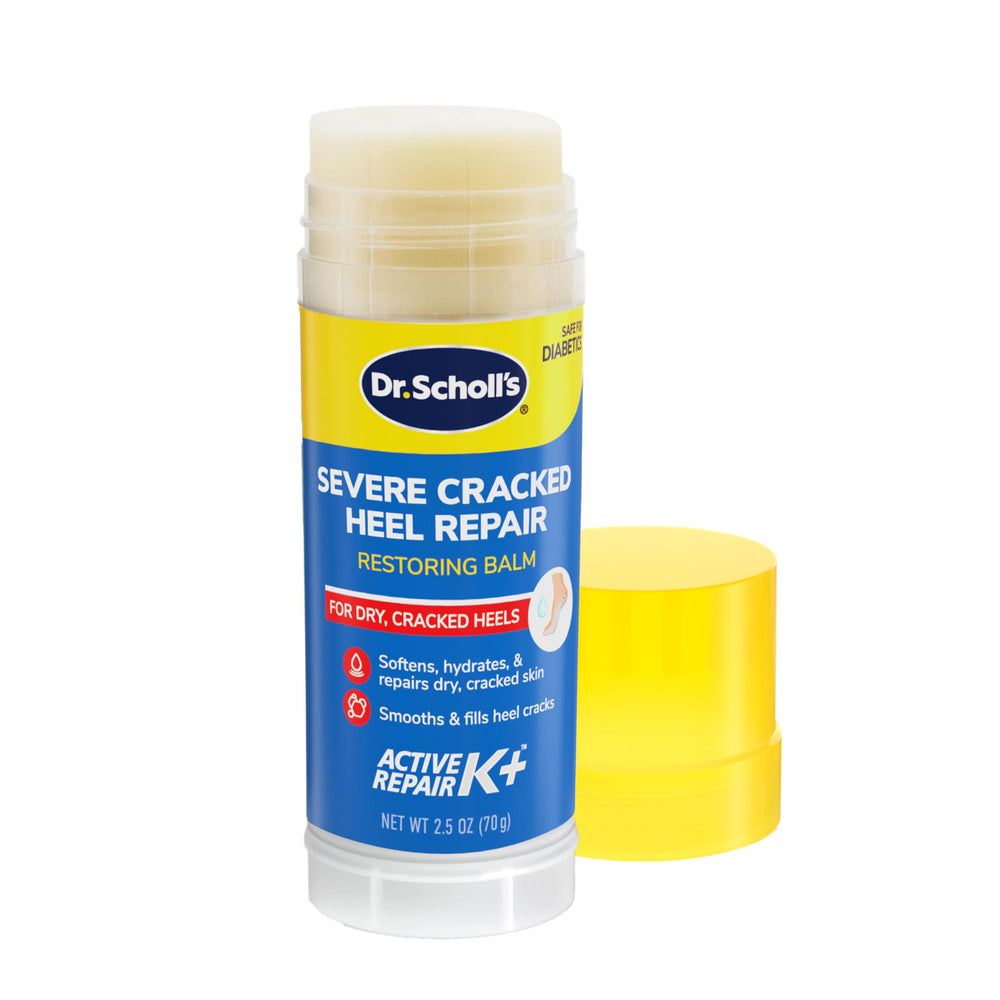 Dr. Scholl's Balsamo reparador para talones severos, hidratación profunda.