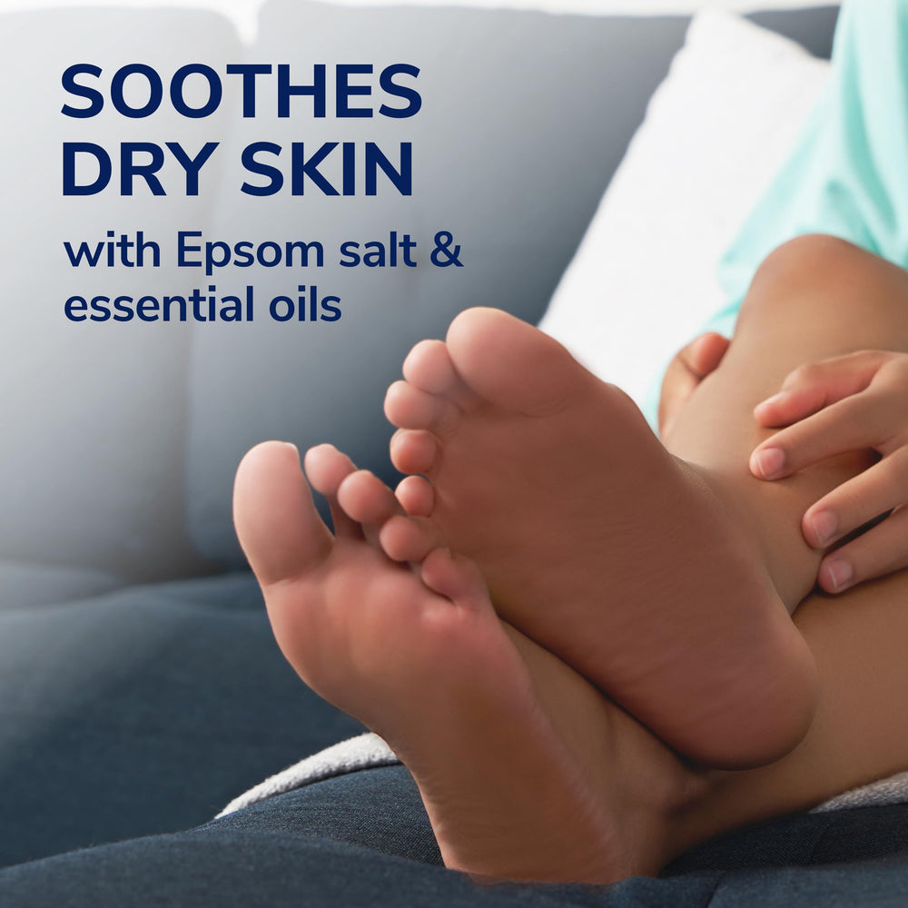 Dr. Scholl's Lotion Pies Ultra Exfoliante, pies más suaves y confortables tras uso.