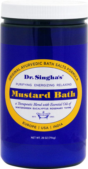 Dr. Singha's baño de mostaza: botella lista para relajación