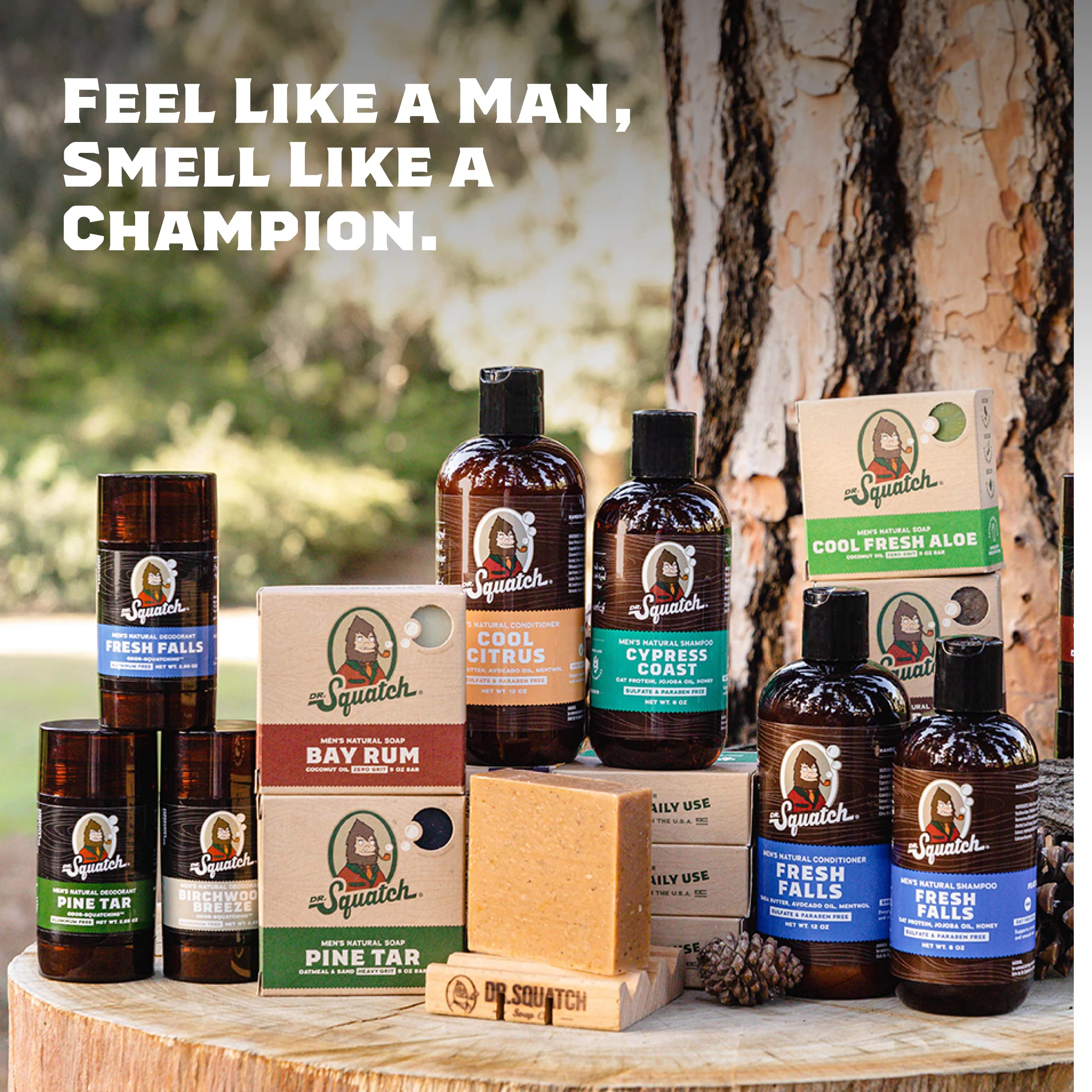 Dr. Squatch gift-pack presentation ready for gifting and sharing.