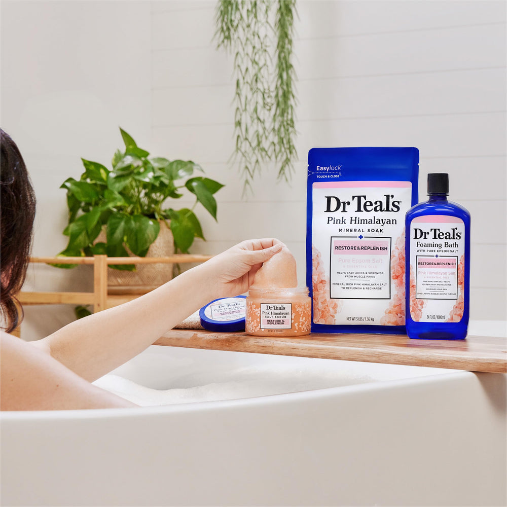 Dr Teal's autocuidado en la ducha facilita un ritual relajante cada uso.