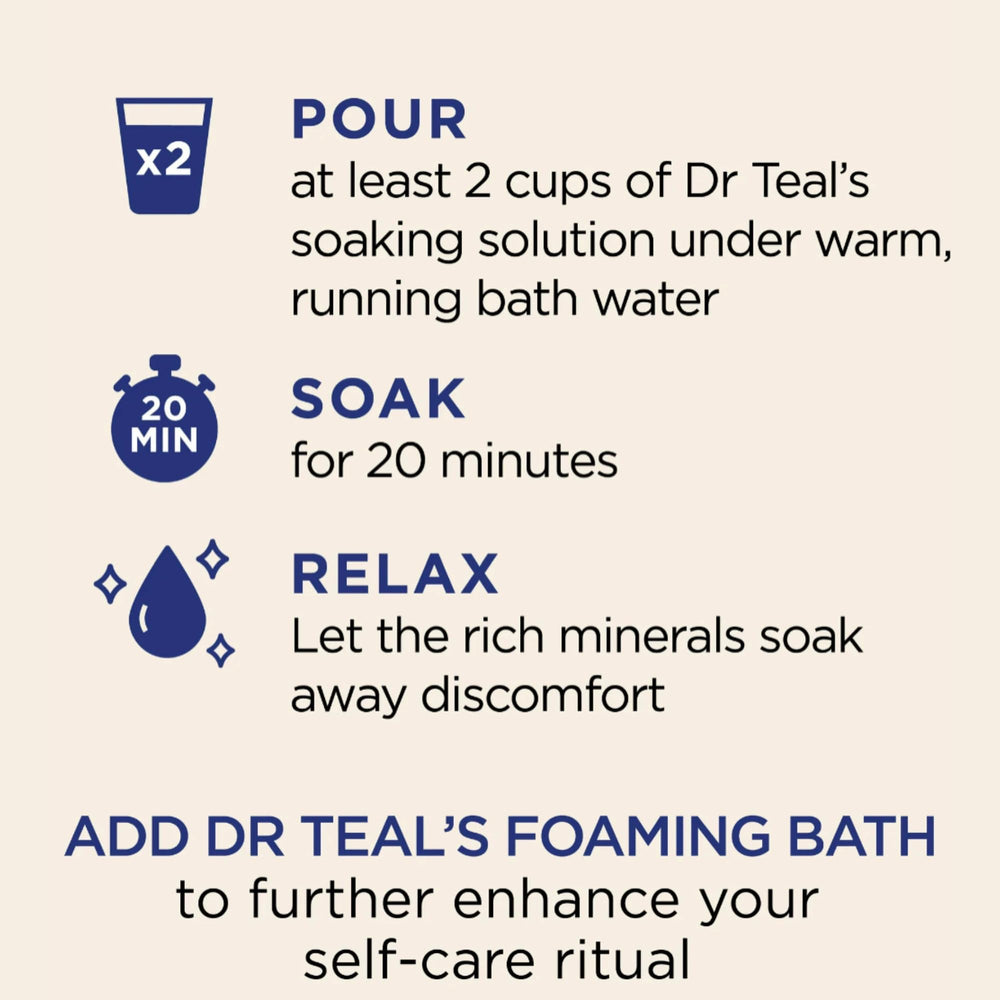 Notas cítricas y cedro en el aroma de Dr Teal's Cozy Vanilla Season