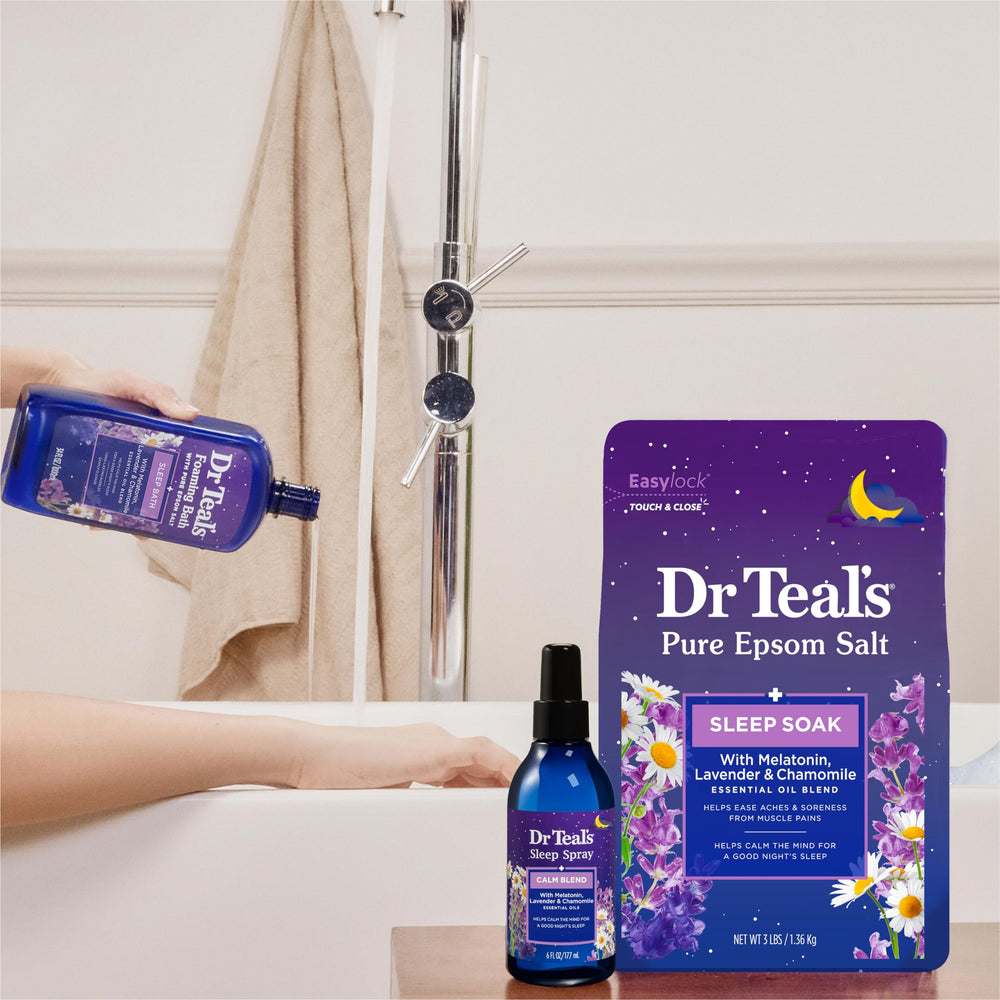 Dr Teal's pack de 4 botellas, opción familiar de cuidado