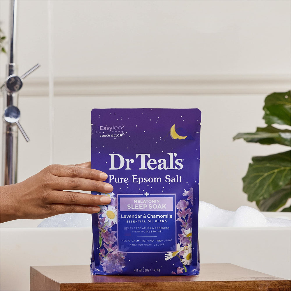 Ritual de cuidado personal con Dr Teal's sal