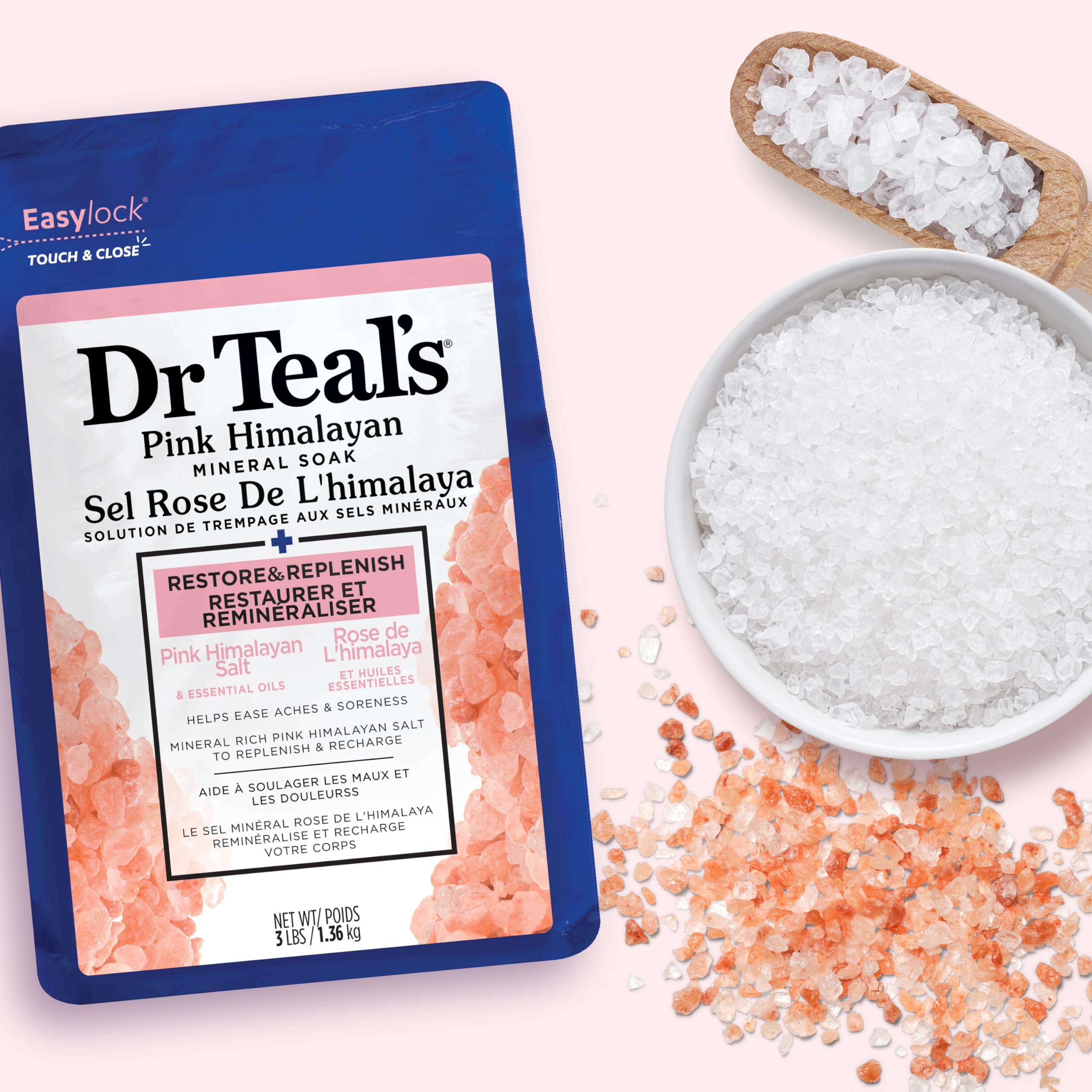 Dr Teal's Aceites Bergamota Naranja - alivian estrés durante el baño.