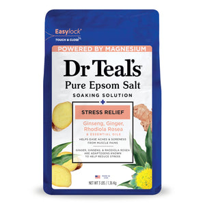 Dr Teal's Sal Epsom Pura Relajación para músculos cansados