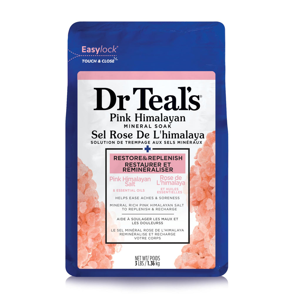 Dr Teal's Sal Epsom - restaurar-bano ofrece relajación y revitalización.
