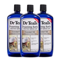 Dr Teal's set regalo baño espumoso con coco para relajar y cuidar la piel