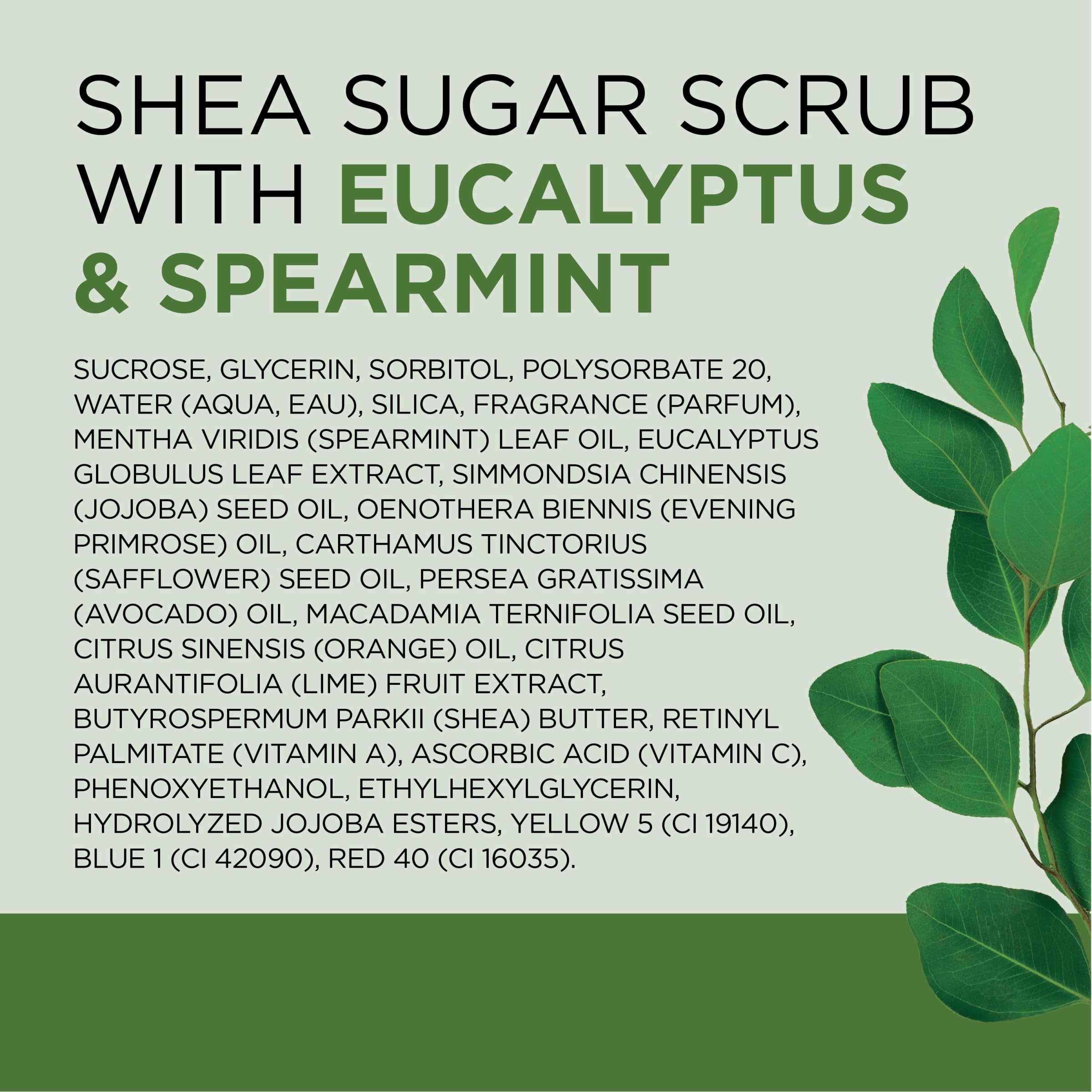 Dr Teal's Shea Sugar Scrub pack-trio, envases para compartir