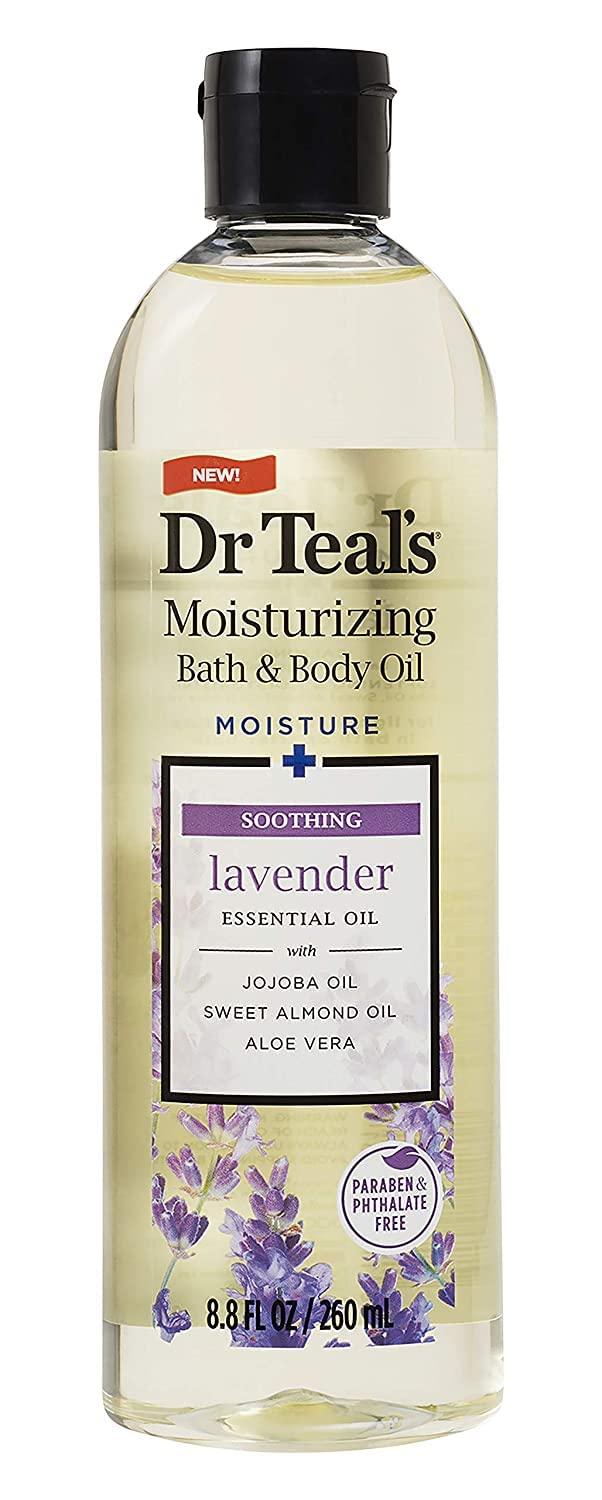 Dr Teal's Shea Ultra Rica en botella para hidratación profunda.