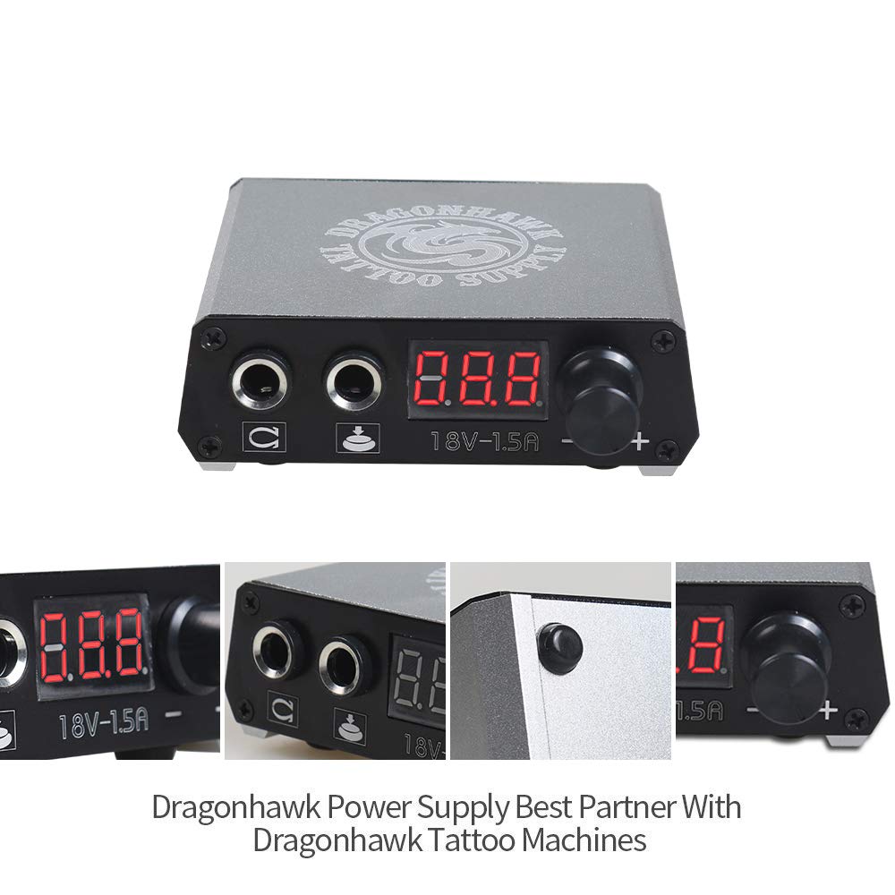 Dragonhawk Kit Tradicional Pro: agujas de tatuaje diámetro 12 para trabajos versátiles.