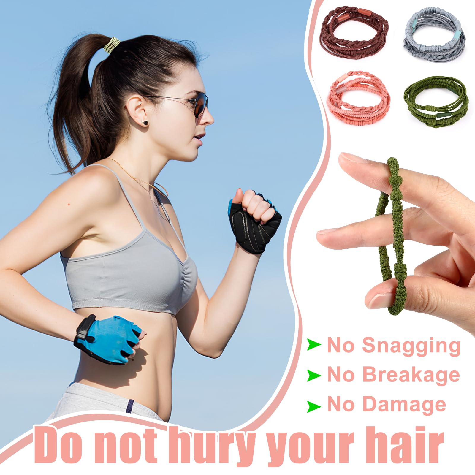 Gomas Draupnir para todo día, resistentes y fáciles de ajustar.