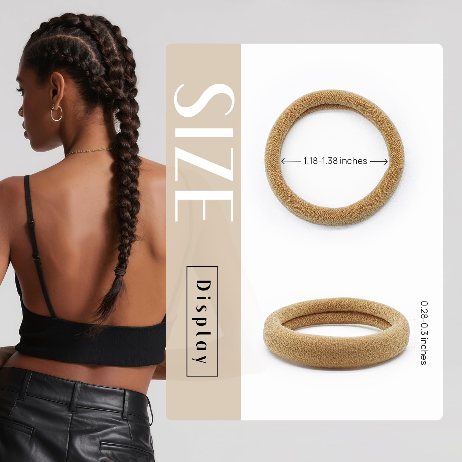 Dreamlover cinta para pelo neutra de mujer, apta para cabello liso y rizado.