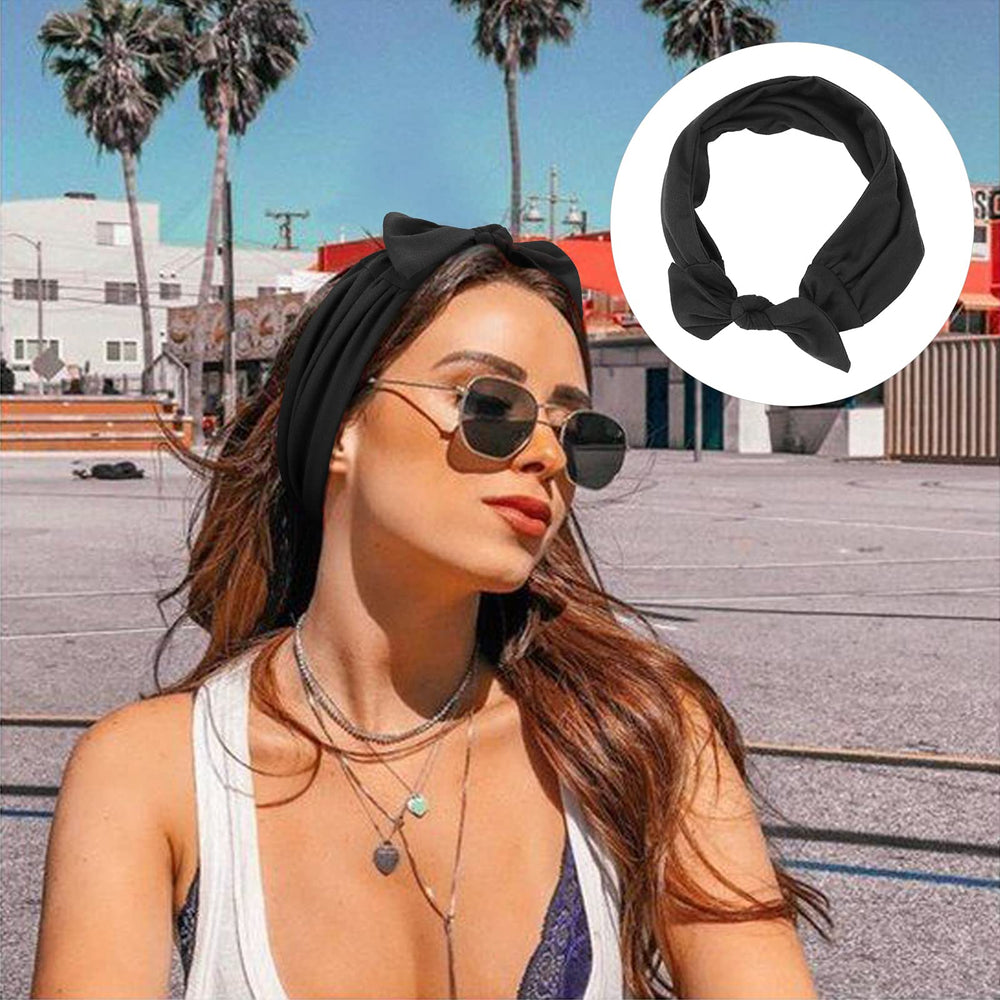 Banda DRESHOW ajustable para cabello en lateral, sujeción antideslizante para correr.
