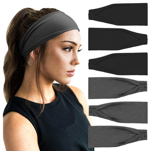 Bandas DRESHOW de yoga para mujer, elásticas, paquete de 6 colores para combinar.