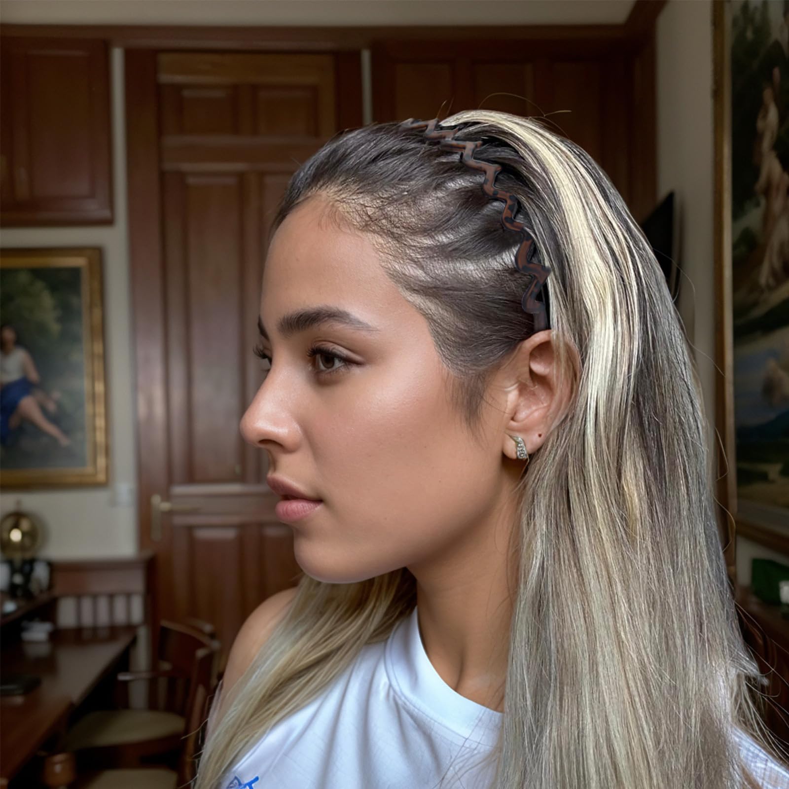 Diadema Dresyu estilo 90s para hombres y mujeres, añade un toque retro a cualquier look