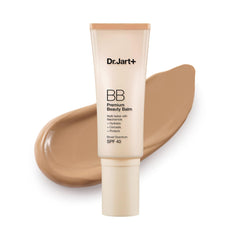 Dr.Jart+ Premium BB en botella, hidratación y cobertura suave para un aspecto natural.