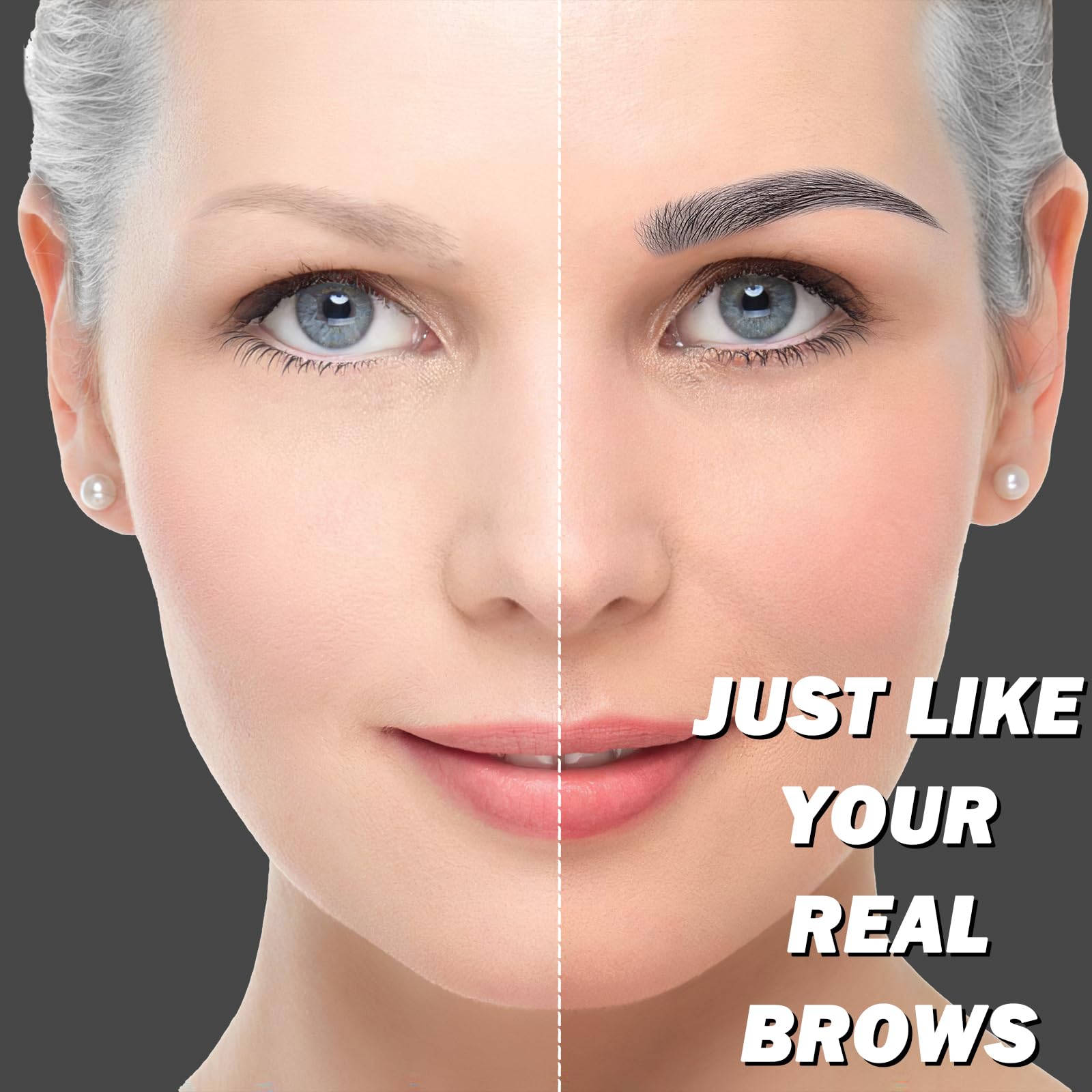 DRMODE cejas gris con duración de 24 horas en condiciones normales.