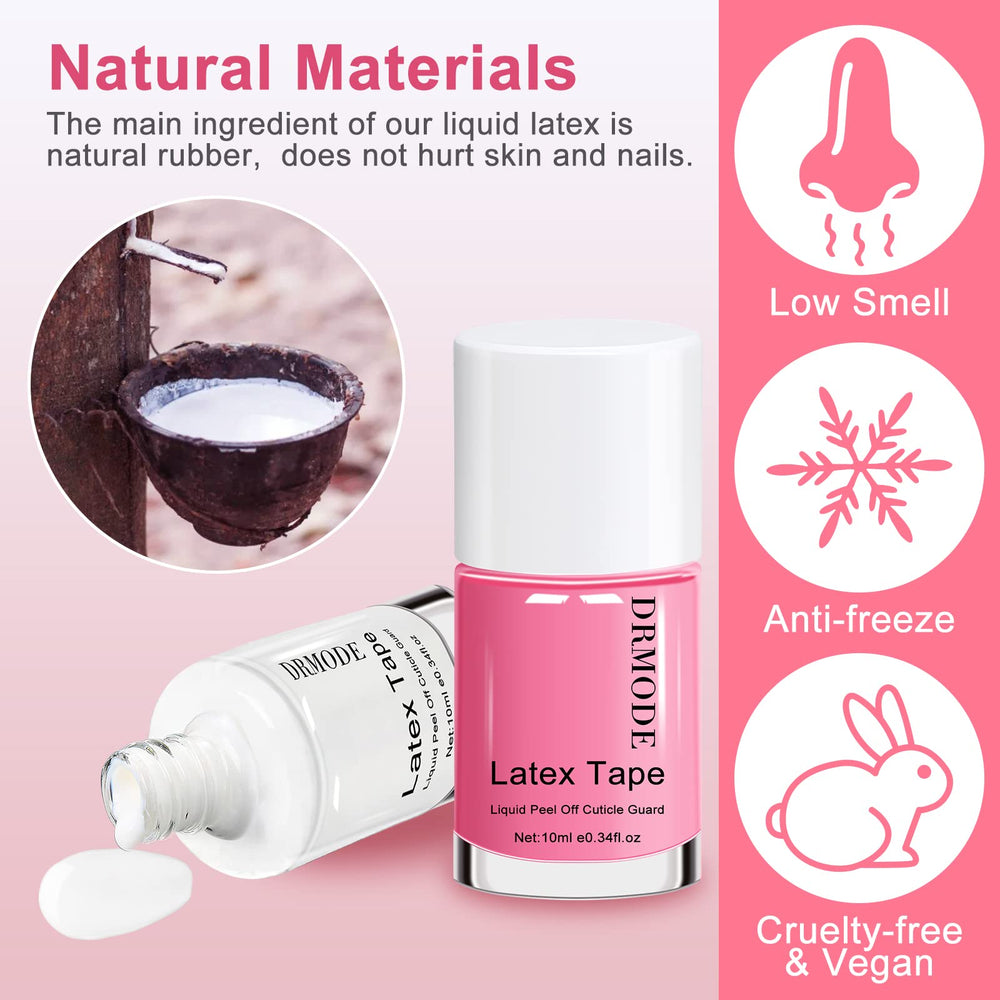 DRMODE fórmula antifrío en latex para uñas que funciona en climas fríos.