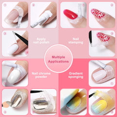 DRMODE latex seco rápido que facilita la limpieza de esmalte.