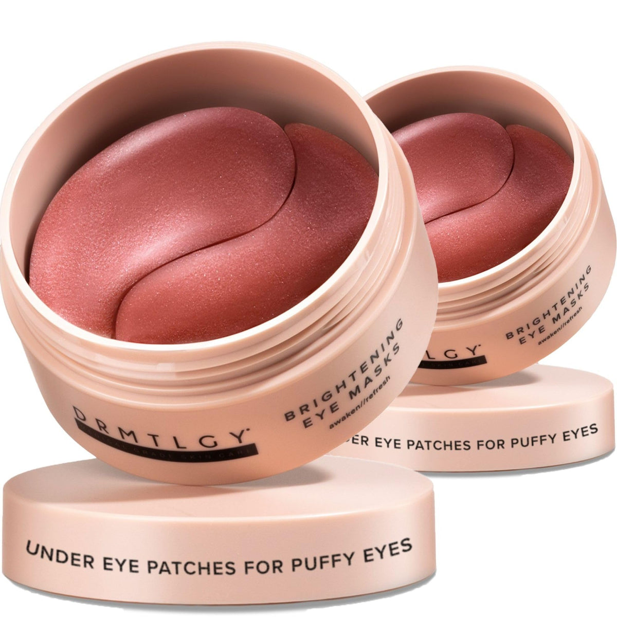 DRMTLGY parches oculares hidrogel biodegradables, 2-pack, para revitalizar la mirada.