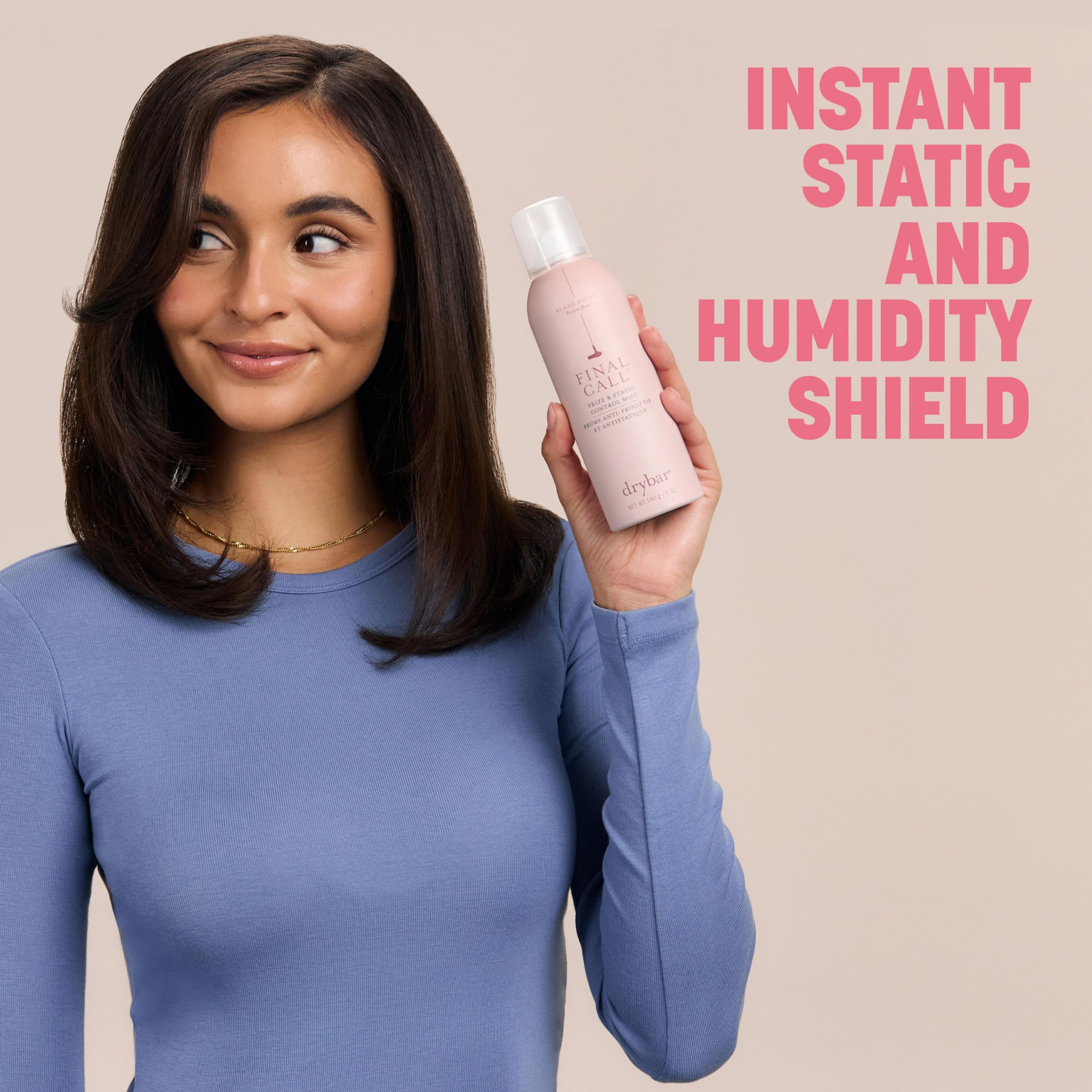 Drybar control del frizz en 24 horas y estática hasta 72 horas