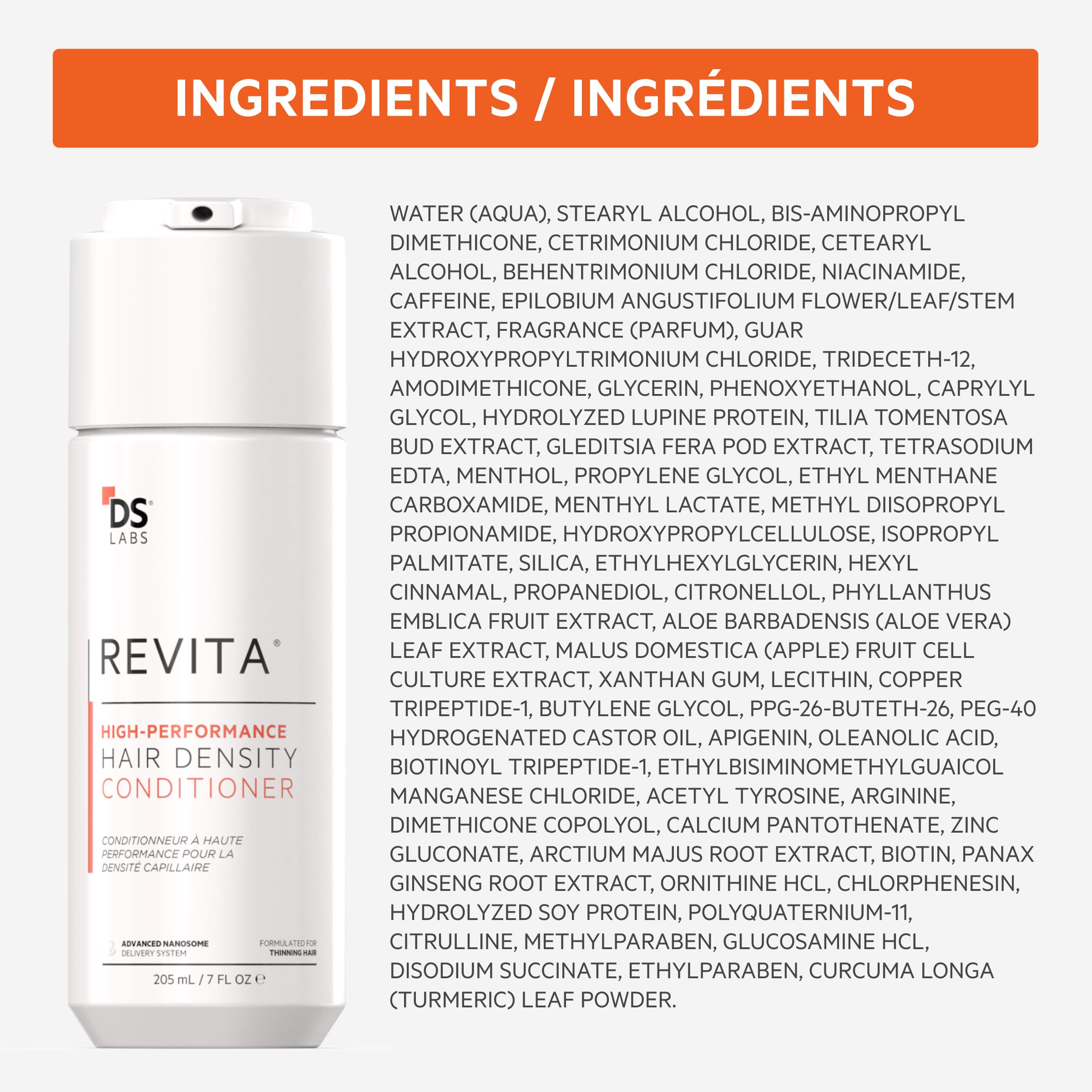 DS Laboratories Revita dermatológicamente probado para confianza en el cuidado