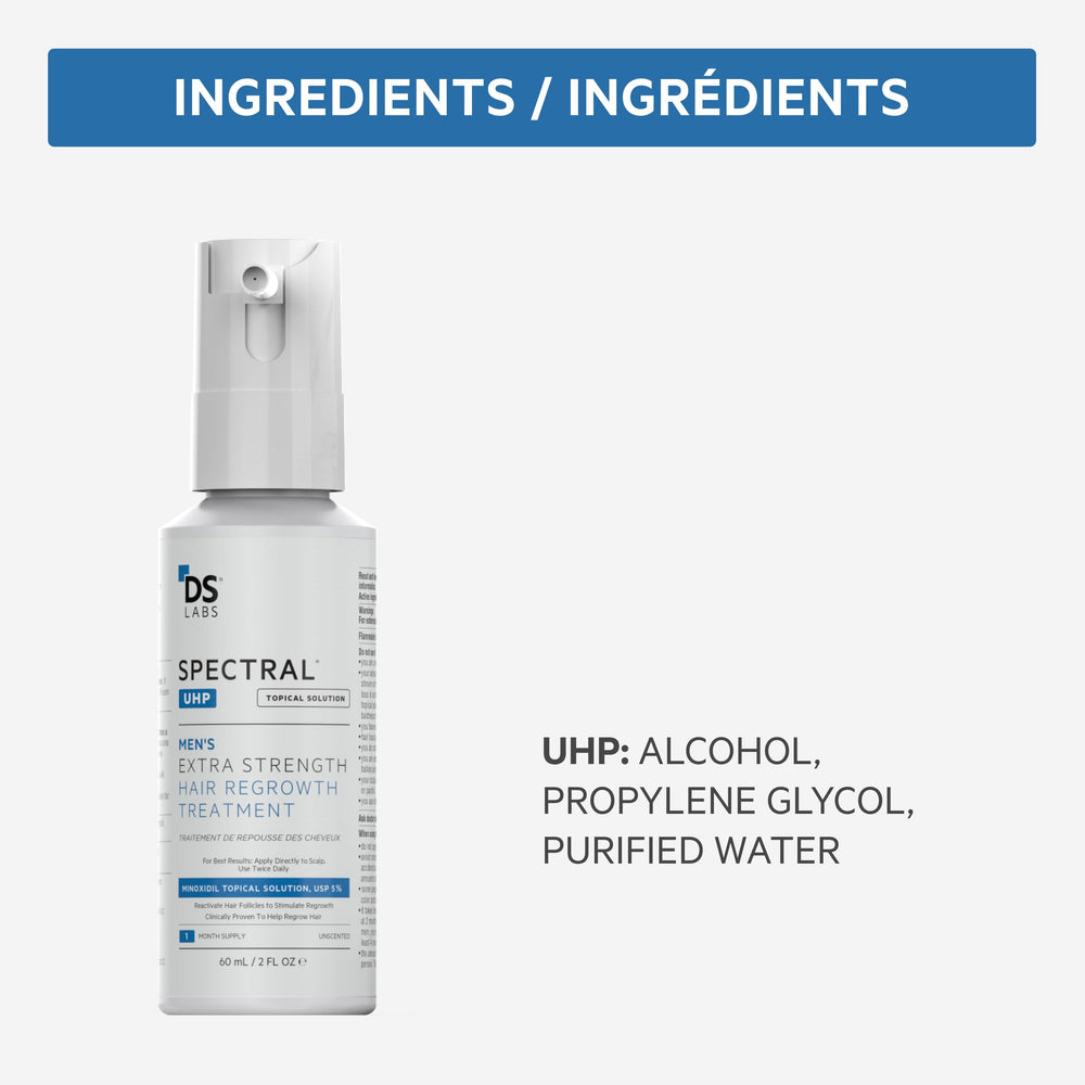 DS Labs Spectral.UHP tecnología nanosoma para penetración gradual de ingredientes.