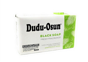Dudu-Osun jabón negro africano, barra de 150 g, textura suave para limpieza diaria.