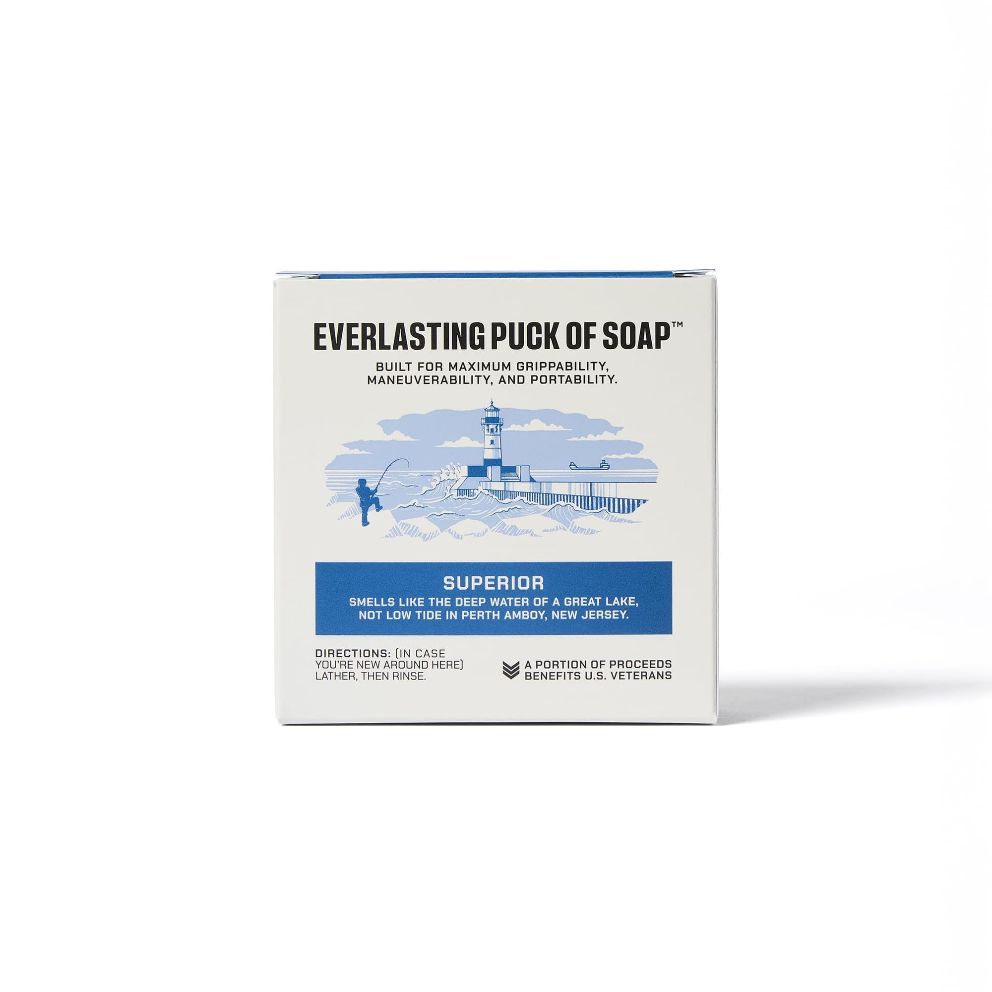Duke Cannon Bar Soap Puck, regalo para hombres, packaging premium.