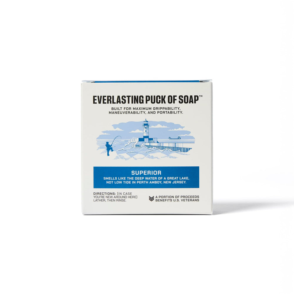 Duke Cannon Bar Soap Puck, regalo para hombres, packaging premium.