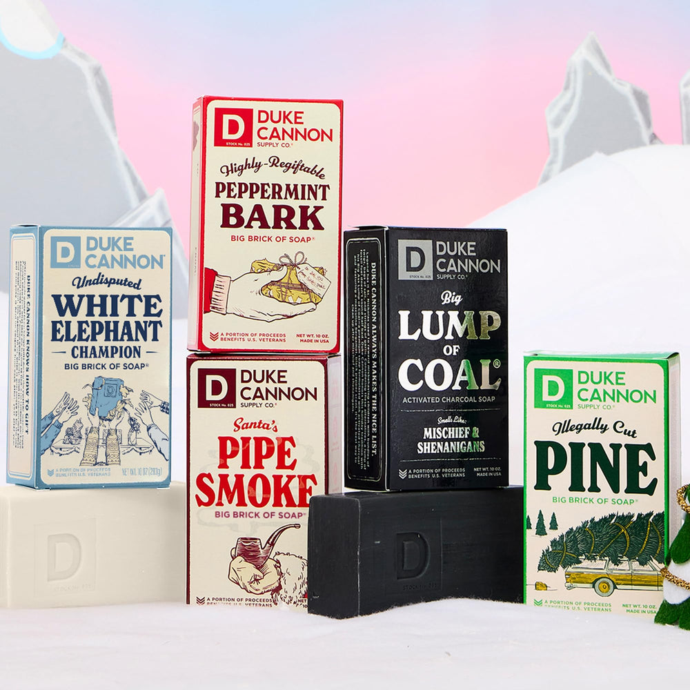 Duke Cannon Caja regalo jabon navidad, opción práctica para regalo