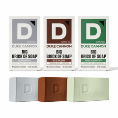 Duke Cannon Frontier 30 gran bloque de jabón para ducha con aroma intenso