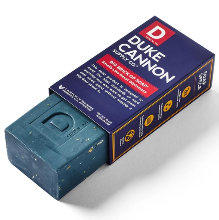 Duke Cannon 3-pack: jabón de gran tamaño para la familia.