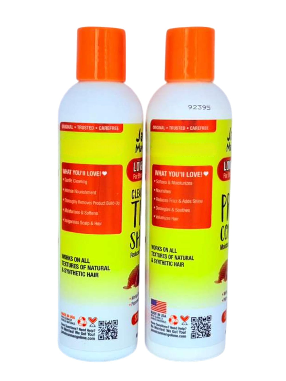 Dúo Mango y Lima Fortalecedor: acondicionador proteico para mayor elasticidad.