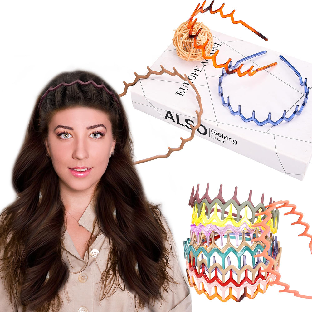 Diadema zigzag Duufin lavanda: añade estilo sin oprimir la cabeza