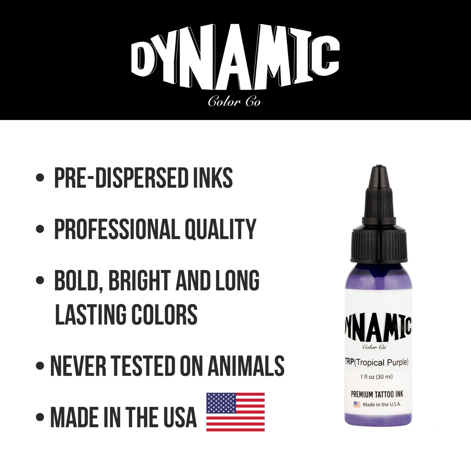 Dynamic Color Co Tropical Purple: empaque esterilizado con etiquetas anticopia para autenticidad